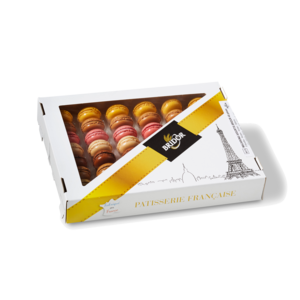 Plateau de 48 macarons assortis